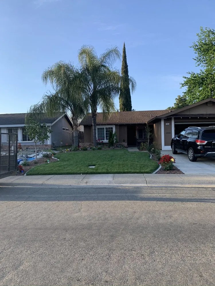 Professional landscape installation in North Highlands, CA by Josue Landscaping Service