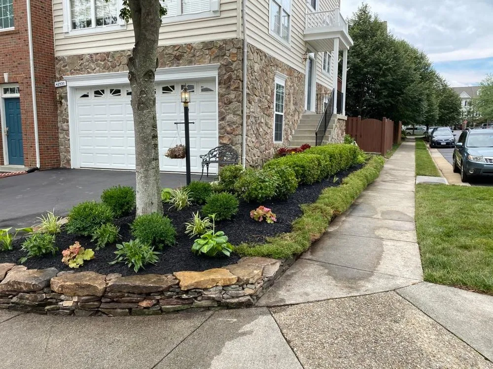 Local landscape installation for residential properties in Manassas, VA by Josue Landscaping Services