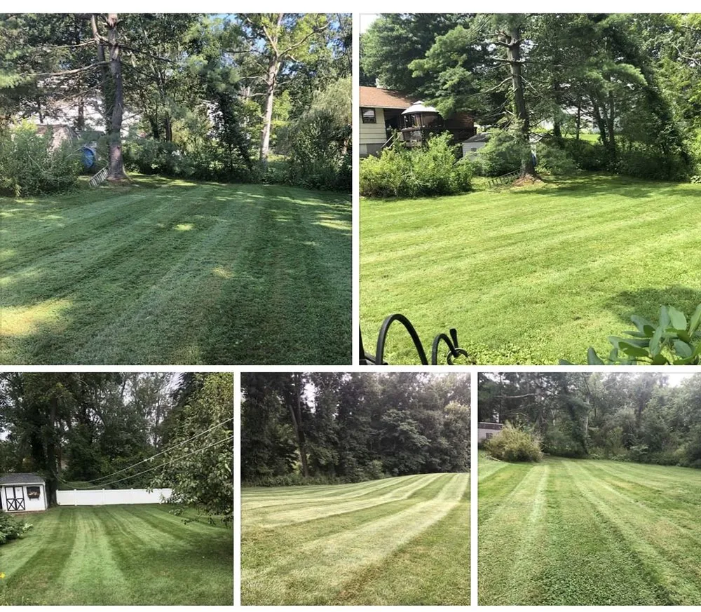 Custom lawn mowing service for beautiful yards in East Haven, CT by Jovani Precious Cuts