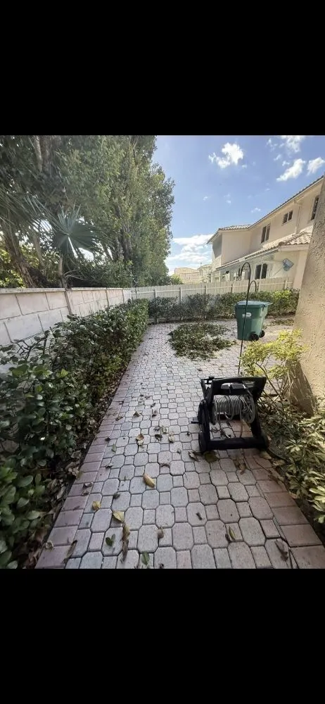 Affordable lawn mowing service for residential properties in Homestead, FL by Jovgar Landscaping Services