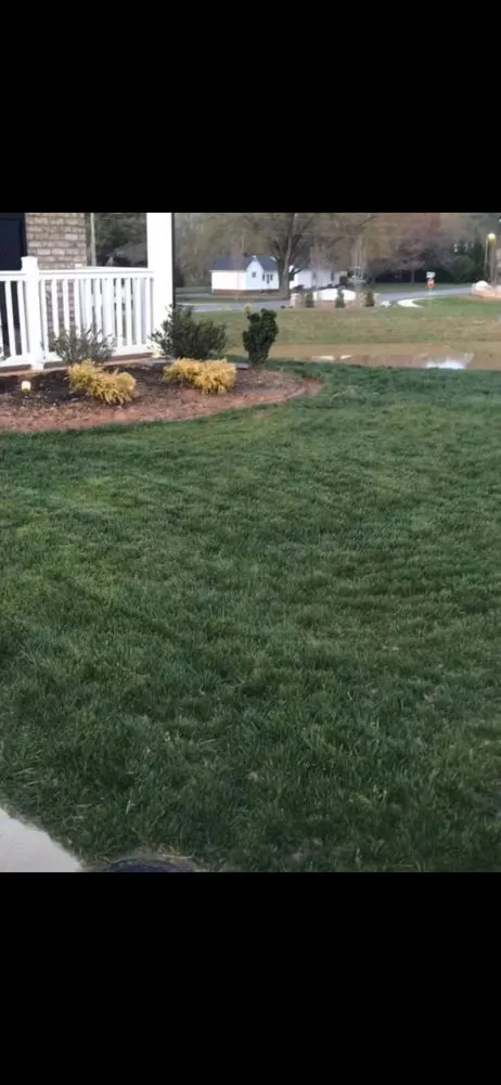Professional landscape installation in Winston-Salem, NC by Joyners Landscaping