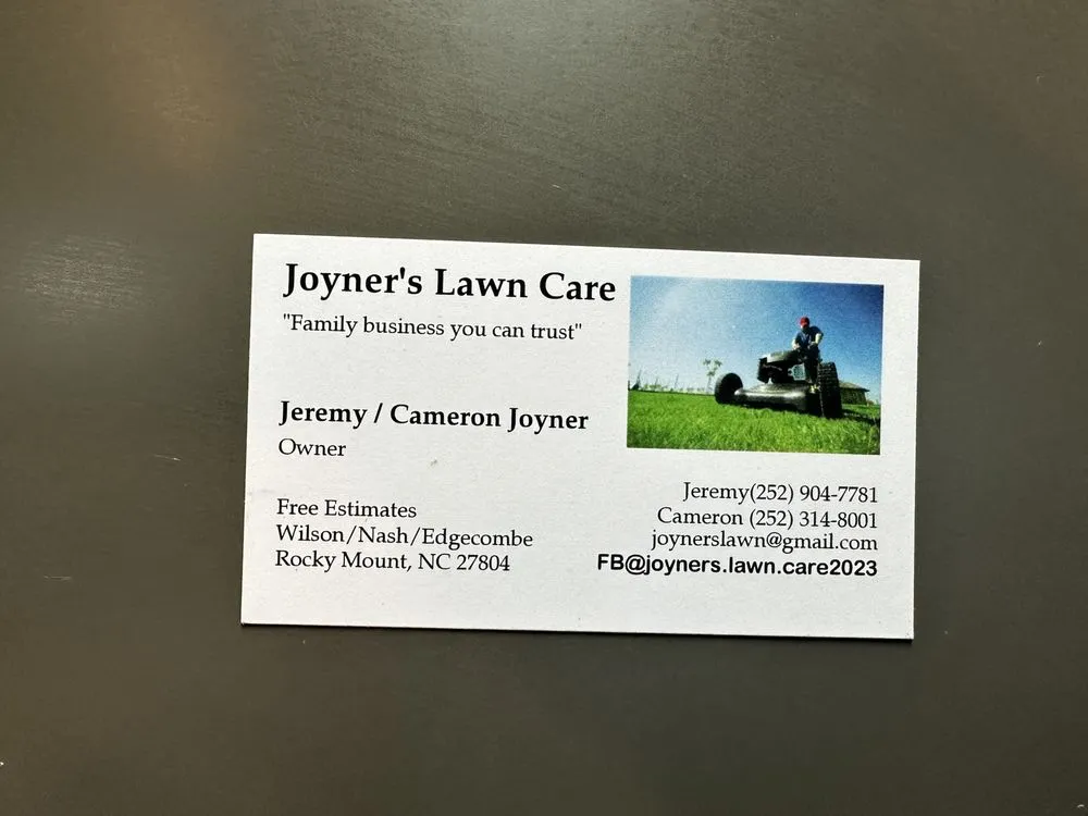Trusted landscape design in Rocky Mount, NC - Joyners Lawn Care
