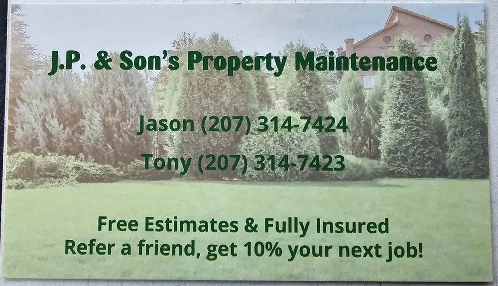 Professional outdoor landscaping in Winslow, ME - JP & Son's Property Maintenance