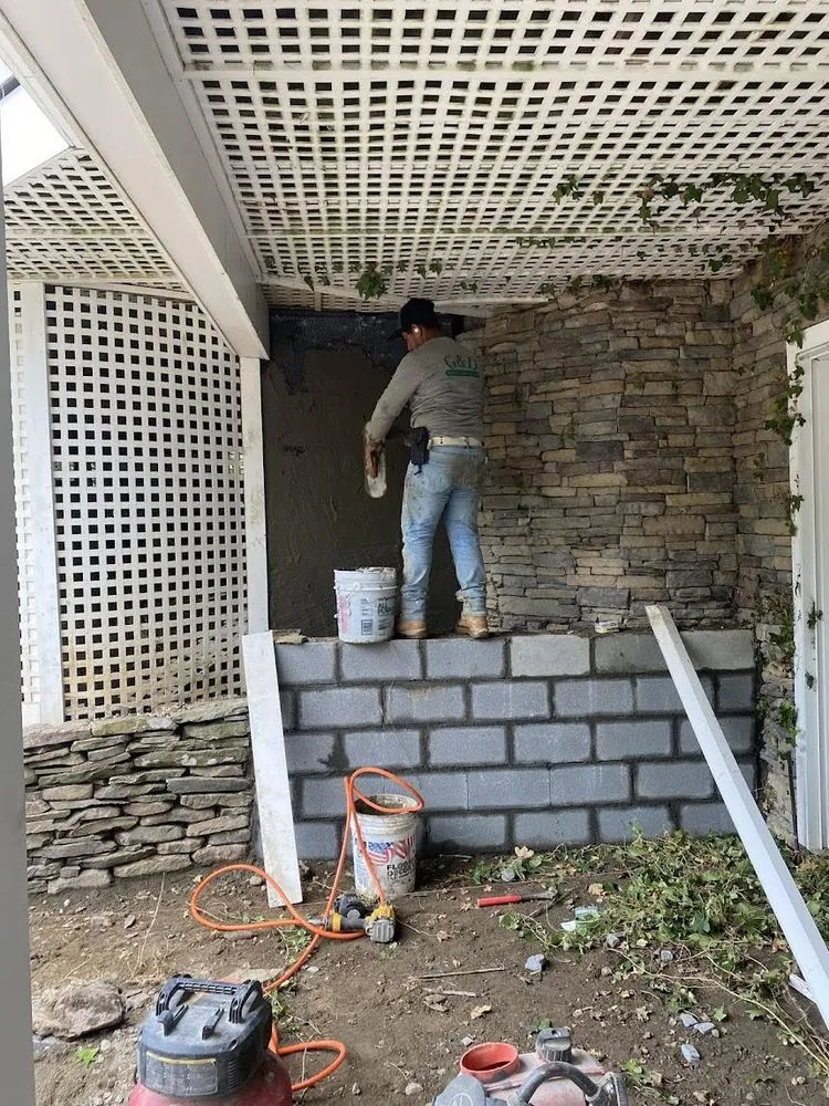 Custom lawn care service for homes in Huntington Station, NY by JP Company