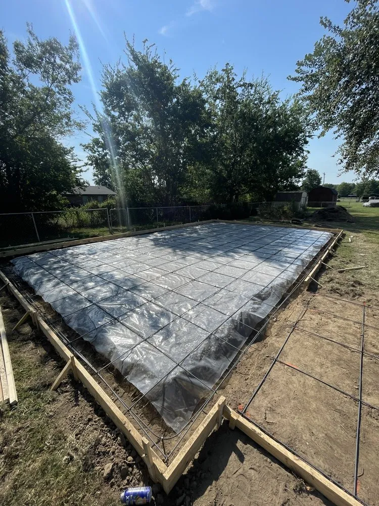 Professional yard cleanup service in Tulsa, OK by JP Concrete