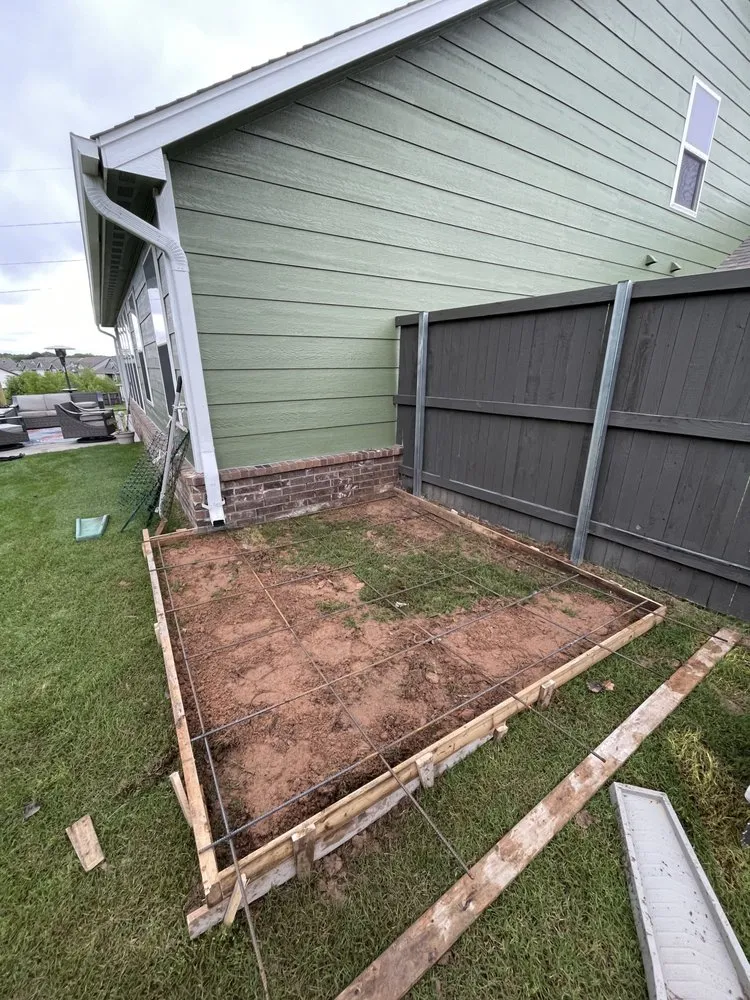 Custom landscape design in Tulsa, OK by JP Concrete