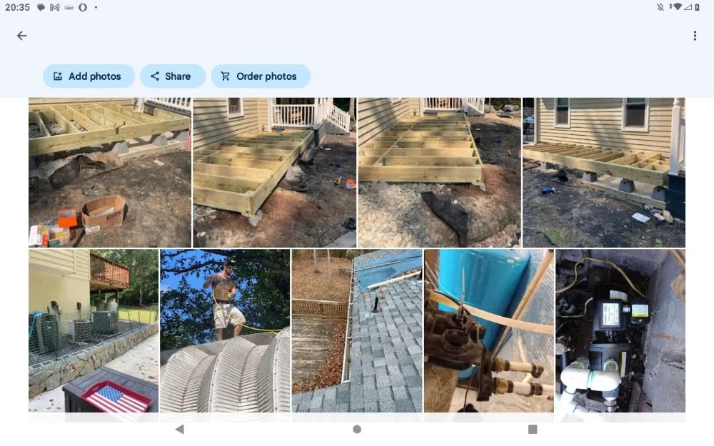 Local yard cleanup service in Stafford, VA by J&P Construction