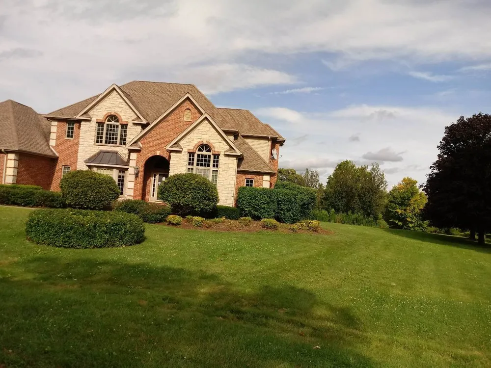 Custom garden landscaping for year-round maintenance across McHenry, IL - JP Fabian Lawn Care