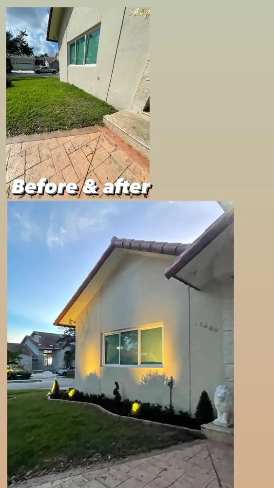 Affordable landscape installation for beautiful yards across Hollywood, FL - JP Homes Landscaping & Designs