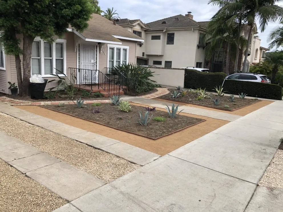 Custom outdoor landscaping in Long Beach, CA by JP Landcape