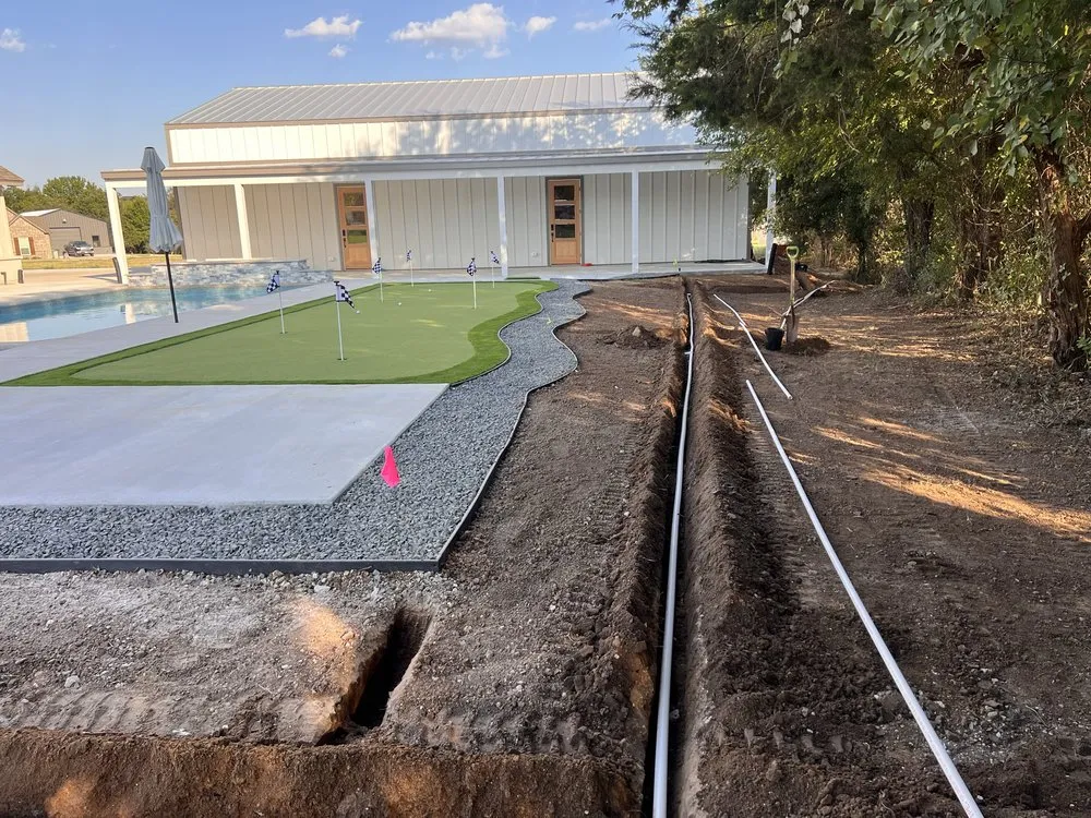 Affordable garden landscaping in Decatur, TX by JP Landscape