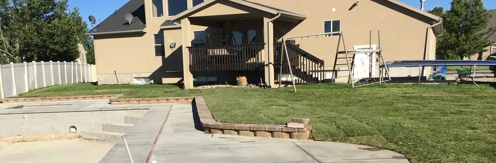 Custom outdoor landscaping for homes in American Fork, UT by JP Landscape Services