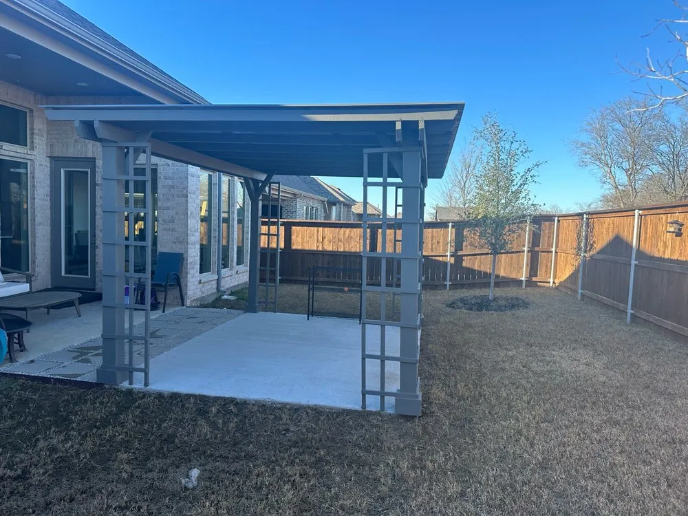 Custom landscape installation with custom design across Mansfield, TX - JP Landscaping