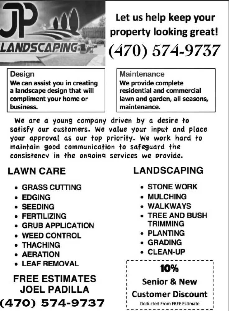 Affordable residential landscaping in Griffin, GA by Jp landscaping service