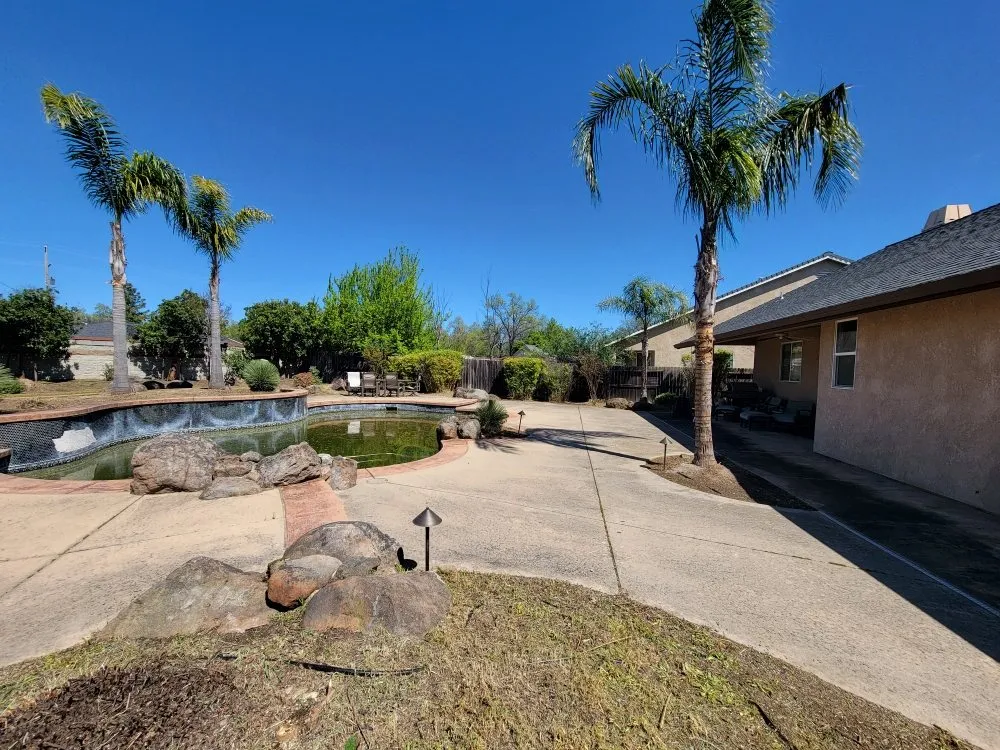 Top-rated outdoor landscaping in Redding, CA by JP Lawn Care Maintenance Services