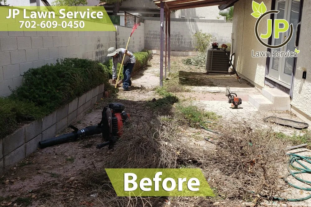 Local yard maintenance for outdoor upgrades across Las Vegas, NV - JP Lawn Service
