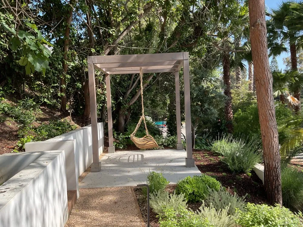 Professional lawn mowing service with custom design in Van Nuys, CA by J.P Sebastian Landscaping