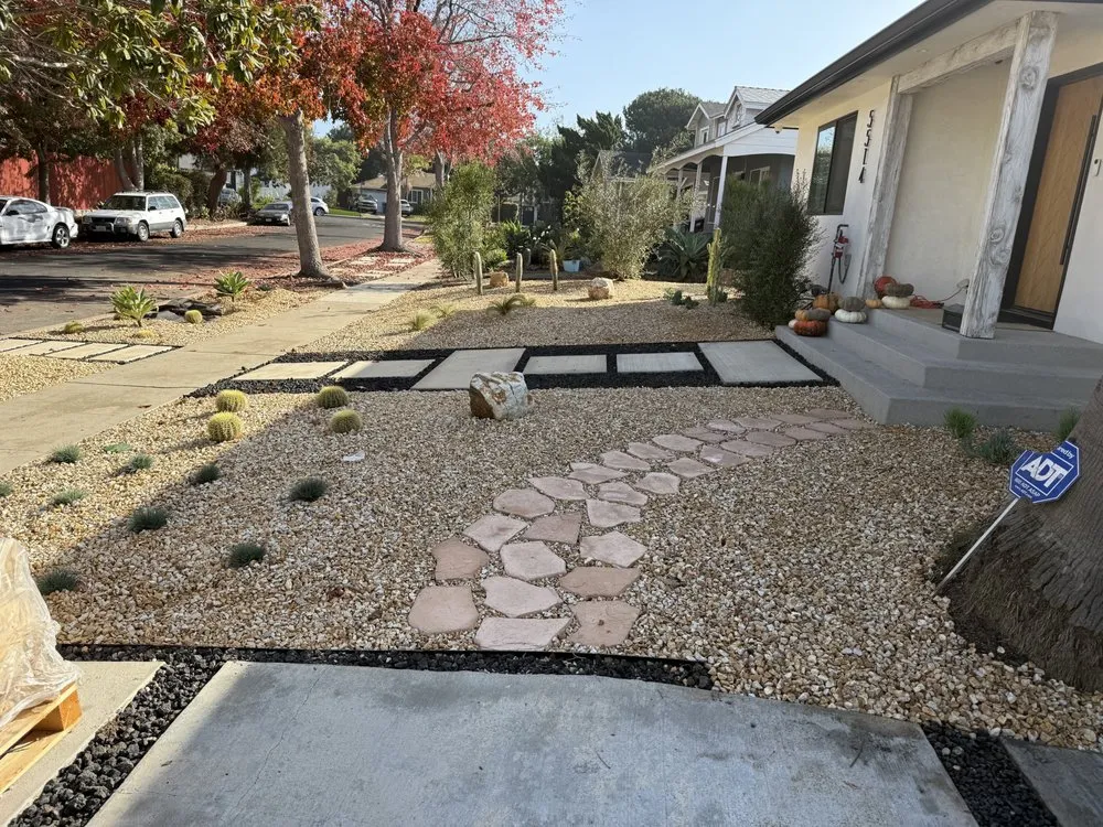 Custom yard cleanup service for beautiful yards in Van Nuys, CA by J.P Sebastian Landscaping