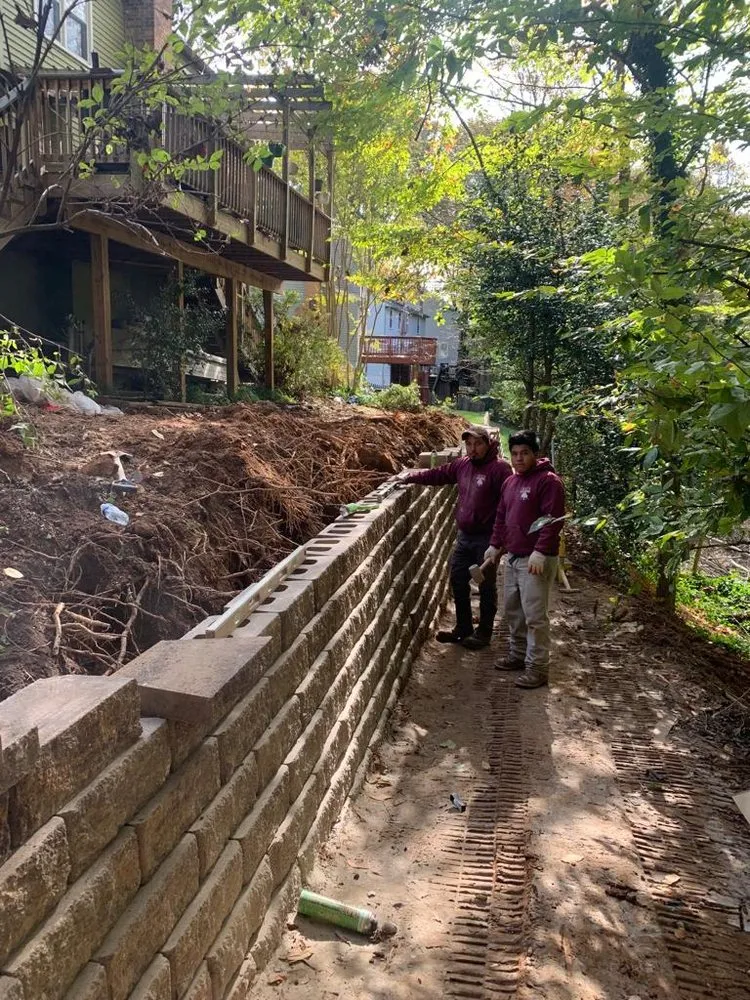 Custom residential landscaping for homes in Roanoke, VA by JP Tree & Landscaping