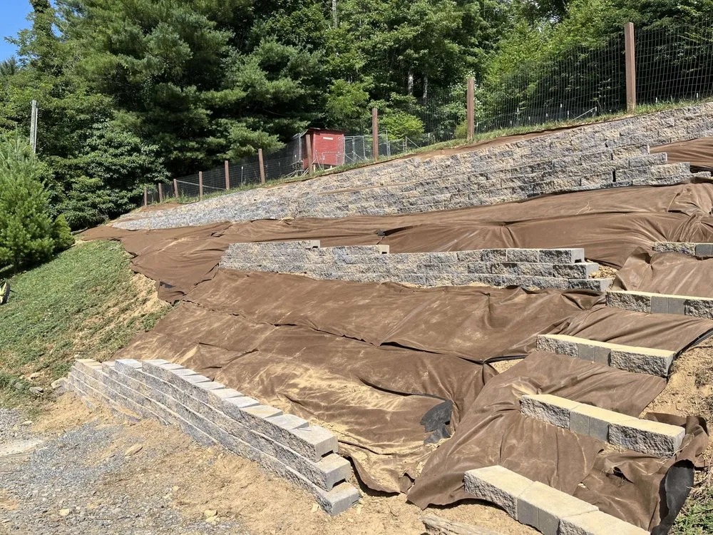 Expert landscape installation in Wilkesboro, NC by J&P Tree And Property Maintenance