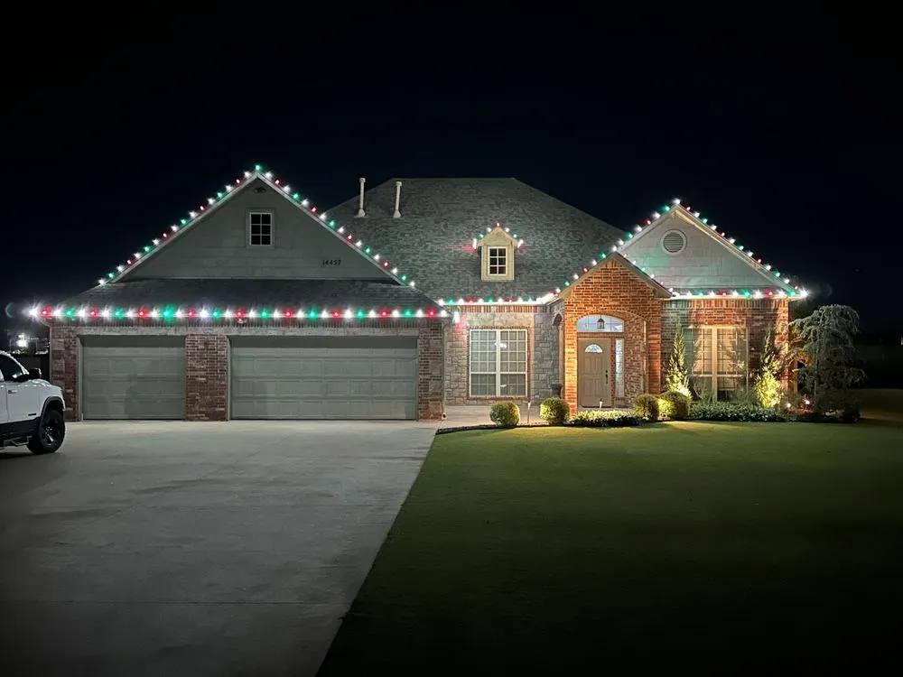 Custom landscape installation in Owasso, OK by JPA Landscape