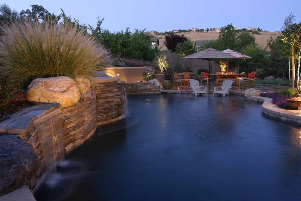 Custom lawn mowing service for residential properties in El Dorado Hills, CA by JPC Landscape Designs