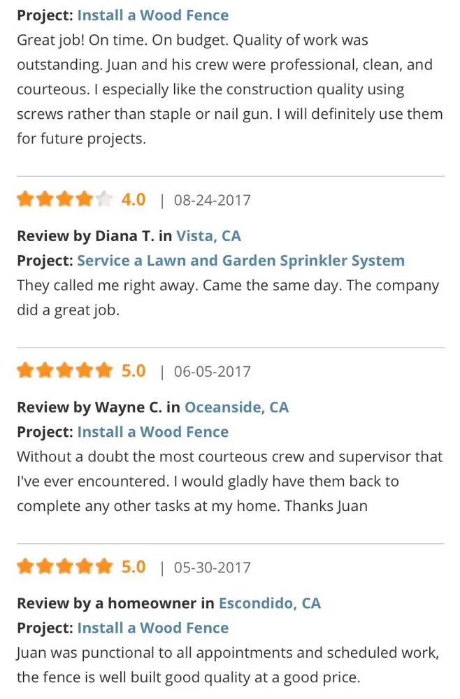 Expert landscape installation in Fallbrook, CA by JPC Landscaping