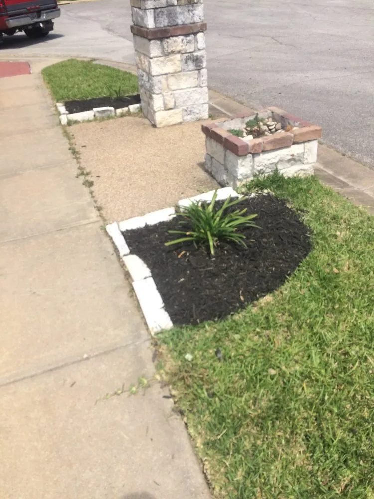 Expert garden landscaping for residential properties in Bryan, TX by JPH Landscaping