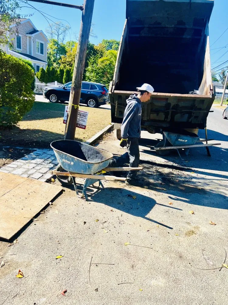 Custom yard cleanup service for residential properties in Bay Shore, NY by JPH3 Landscape