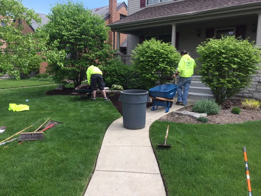 Custom garden landscaping for residential properties across Elmhurst, IL - JPL Property Services