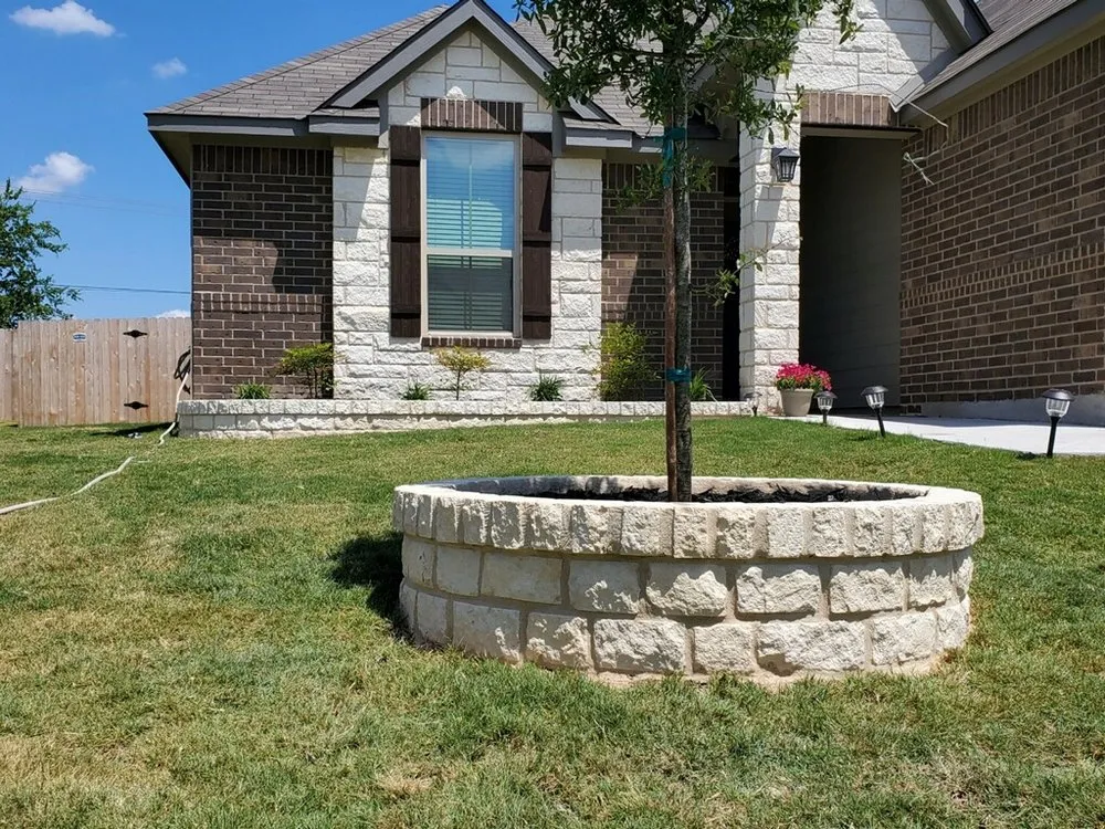 Local residential landscaping in Belton, TX by JPR Masonry & Landscape