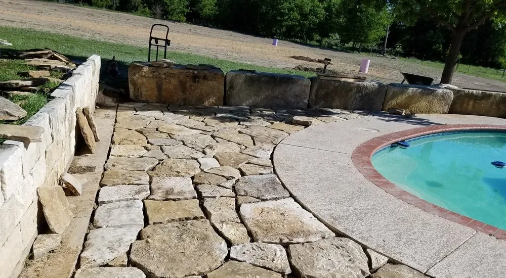 Expert landscape installation for residential properties in Belton, TX by JPR Masonry & Landscape