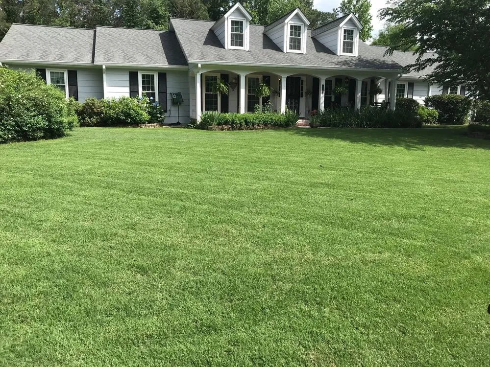 Professional landscape installation in Lafayette, LA by JP's Concrete & Lawn Service
