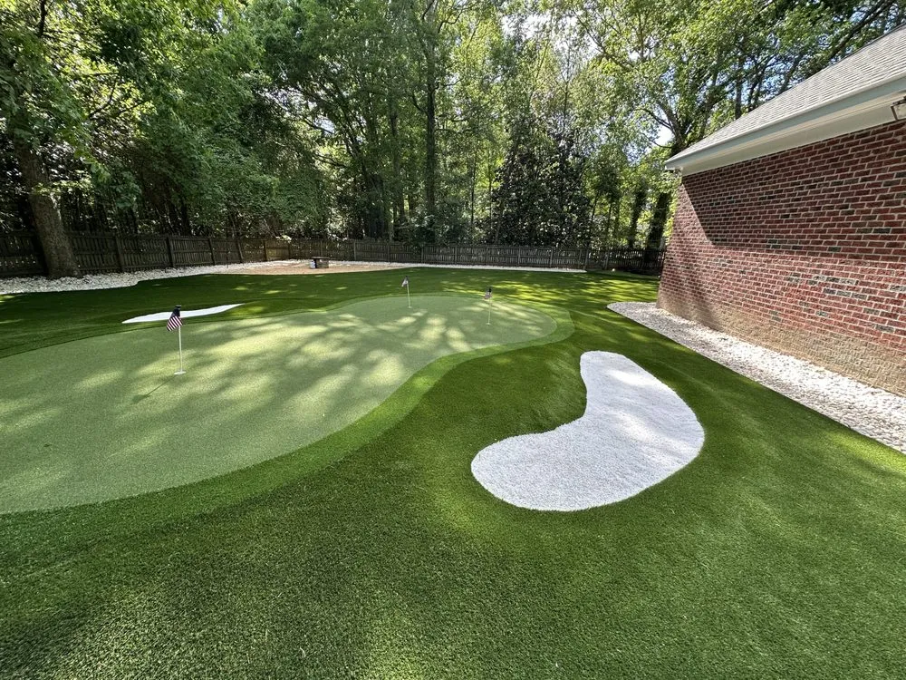 Custom outdoor landscaping for year-round maintenance in Atlantic Beach, SC by JP’s Custom Turf & Landscaping