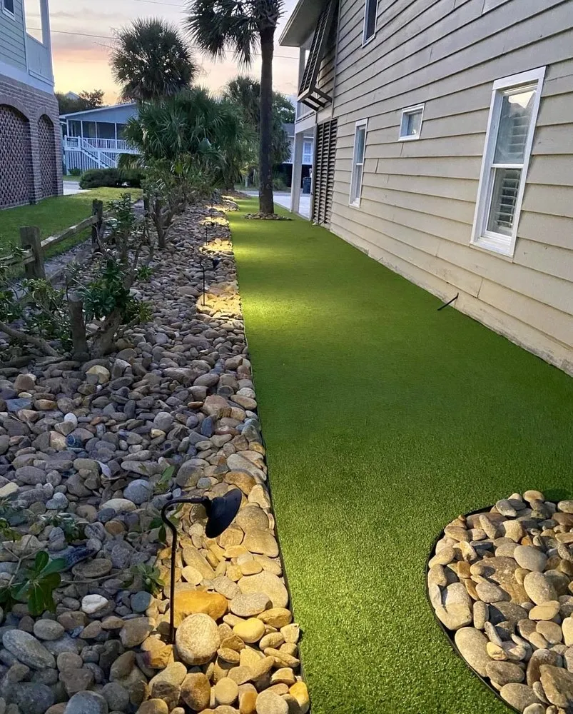 Local landscape design in Atlantic Beach, SC by JP’s Custom Turf & Landscaping