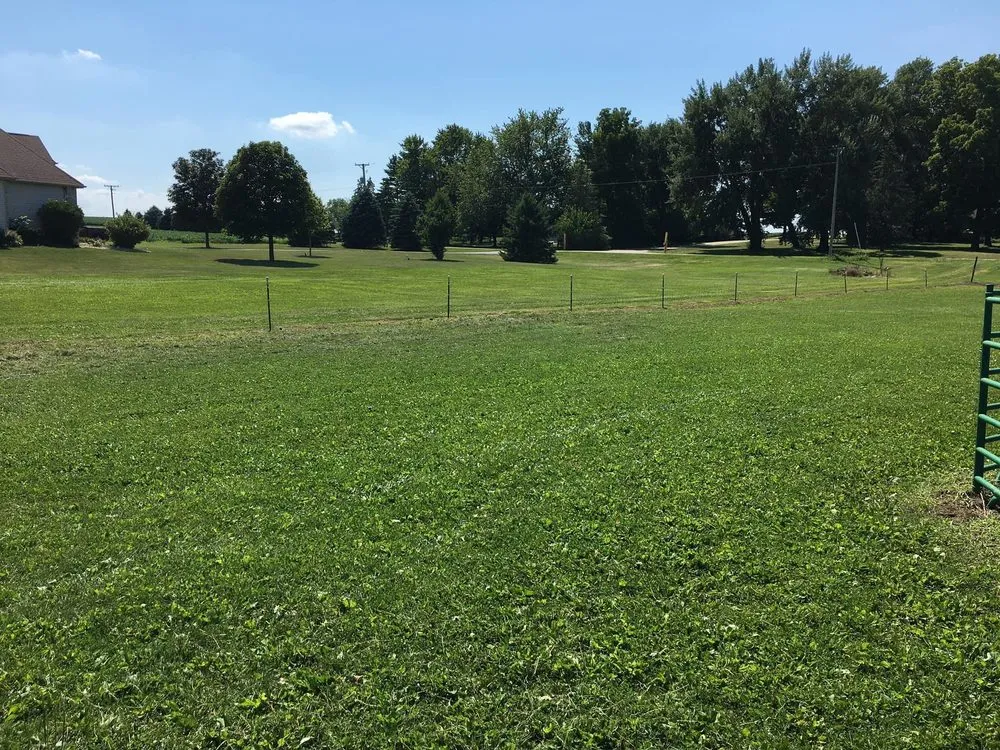 Custom garden landscaping with custom design in Mendota, IL by Jps Discount Lawn Care