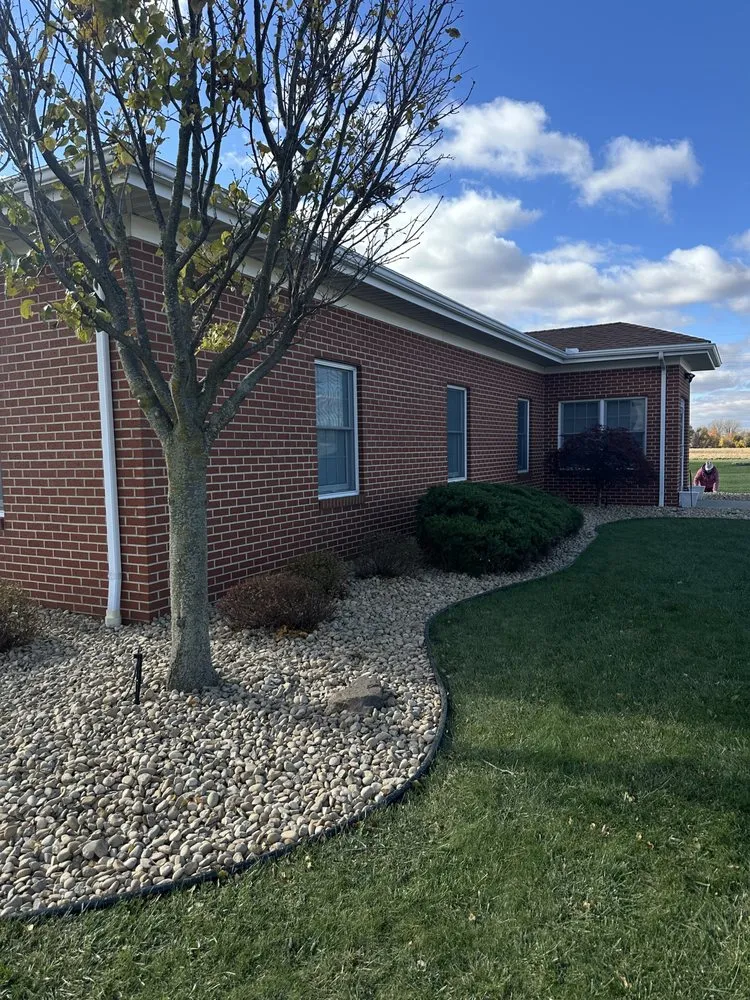 Custom outdoor landscaping with custom design across Norwalk, OH - JPS Landscape And Mowing