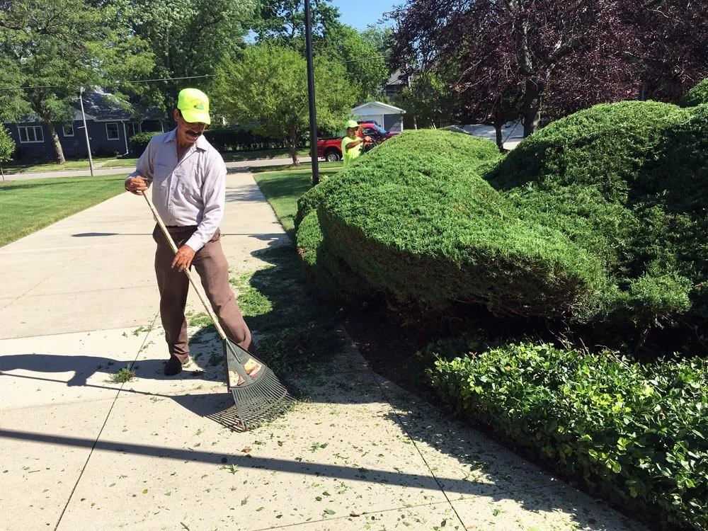 Custom garden landscaping near you in Elmhurst, IL by JP's Landscaping