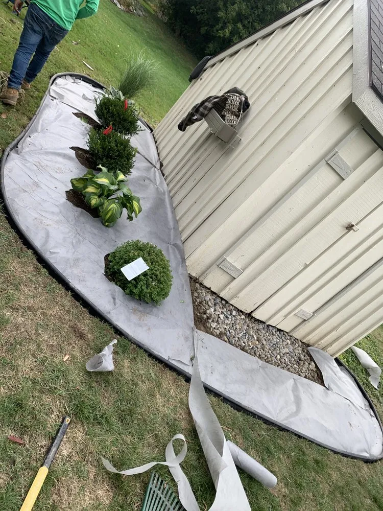 Professional garden landscaping for homes in Syracuse, NY by Jp’s Landscaping