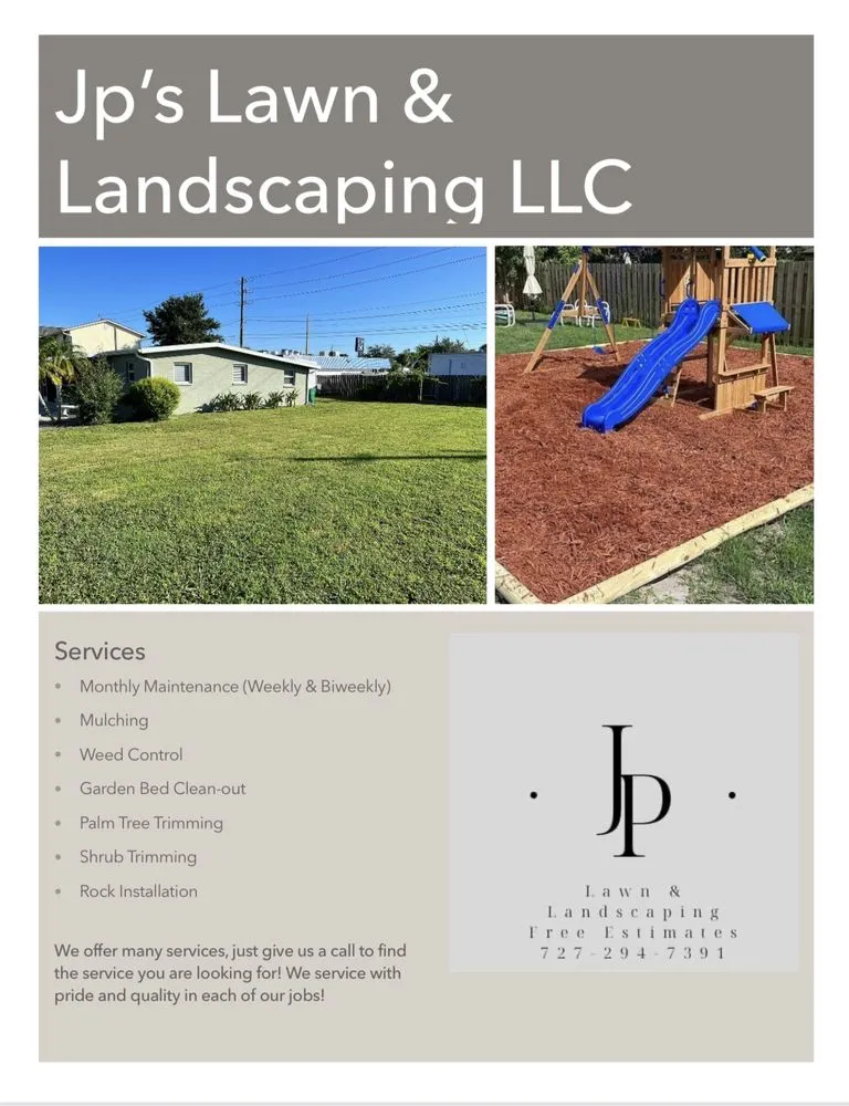 Custom lawn care service in Safety Harbor, FL by Jp’s Lawn & Landscaping