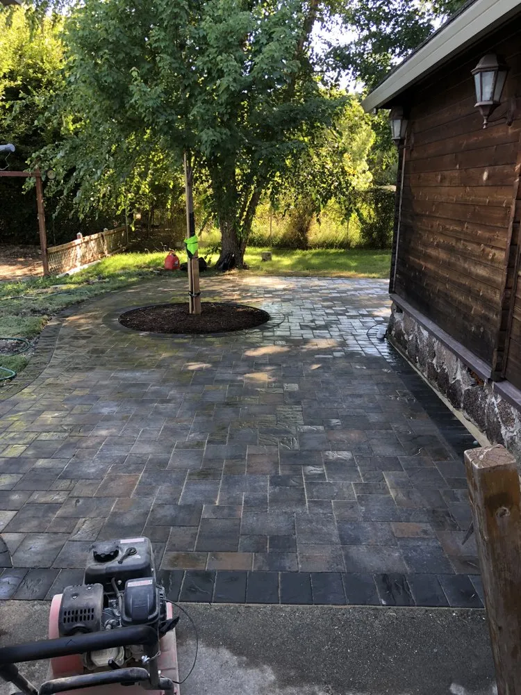 Reliable lawn mowing service with custom design in Richmond, CA by JP’s Service Co.