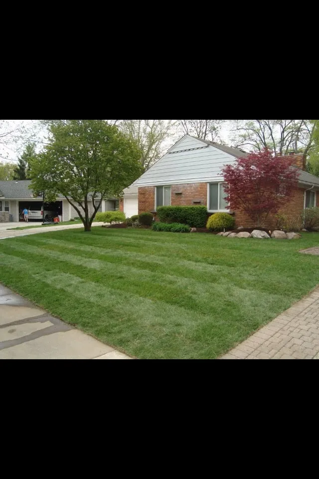 Custom residential landscaping in Allen Park, MI by JQLS Lawn & Landscape
