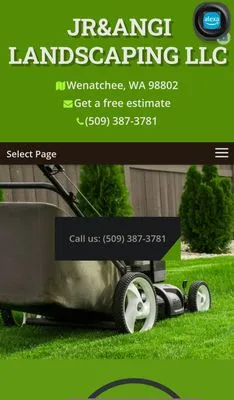 JR & Angi Landscaping Logo