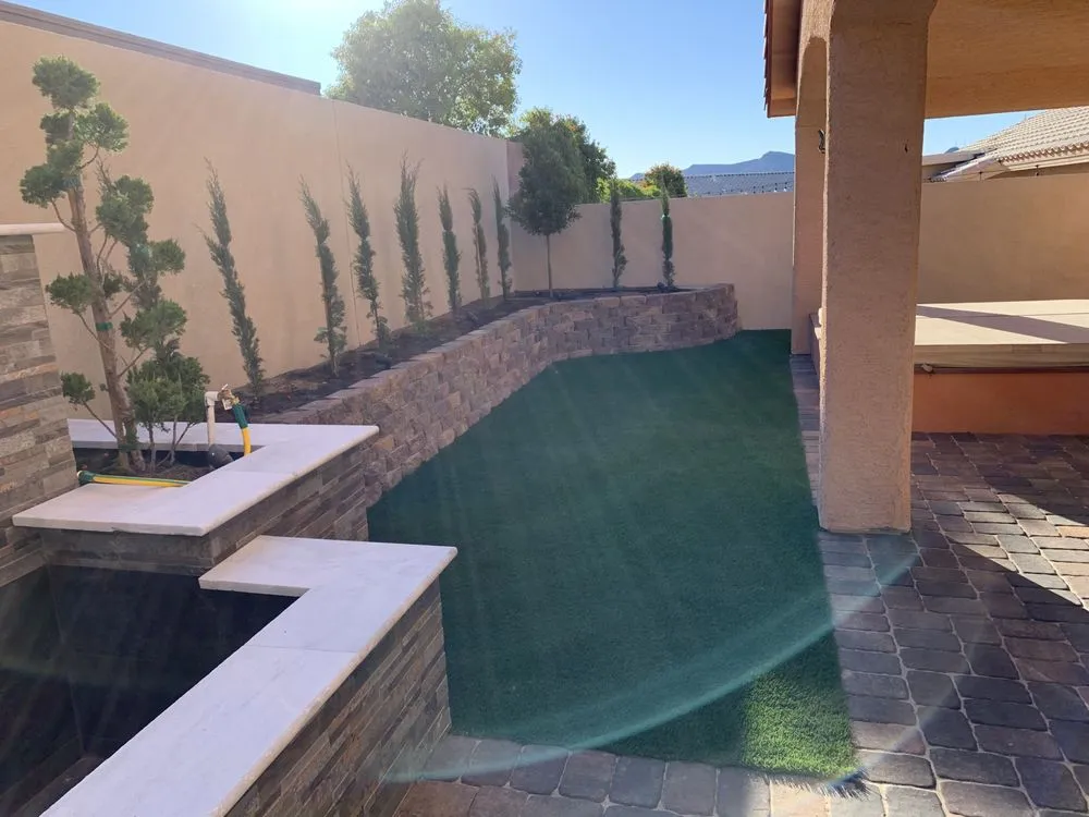 Local yard maintenance for beautiful yards in Las Vegas, NV by Jr & Vargas Landscaping Services and Maintenance LLC