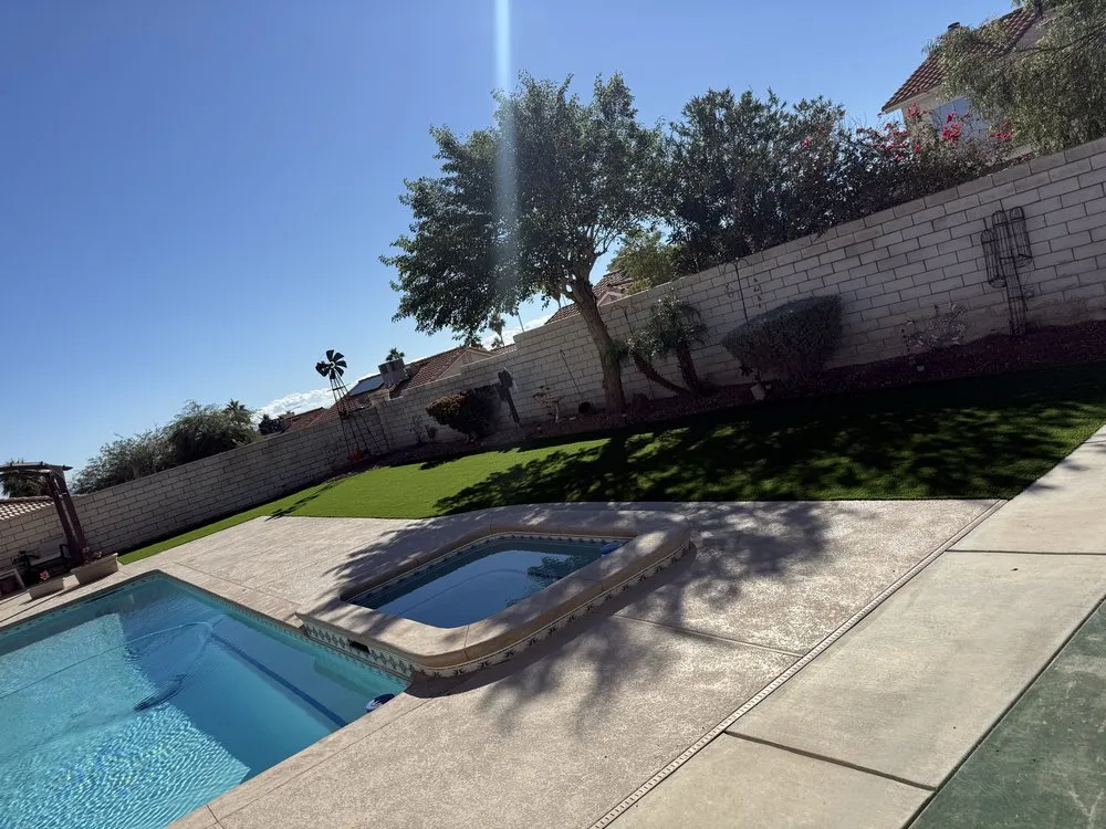 Trusted residential landscaping with custom design in Las Vegas, NV by Jr & Vargas Landscaping Services and Maintenance LLC