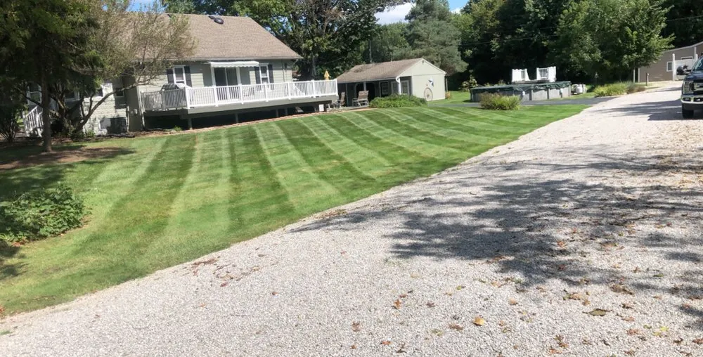 Expert garden landscaping near you in Flat Rock, MI by J.R. And Sons Services