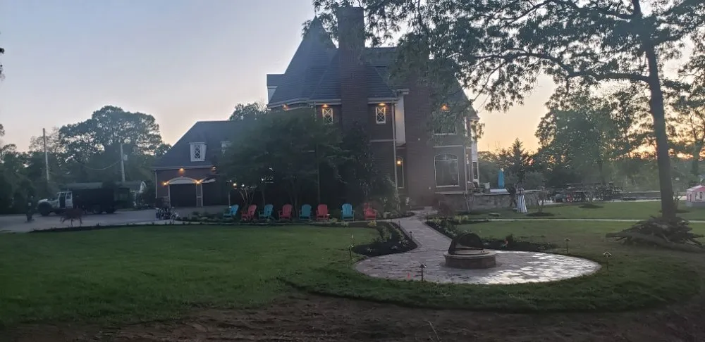 Custom landscape design in Lexington Park, MD by J&R Chavez Landscaping