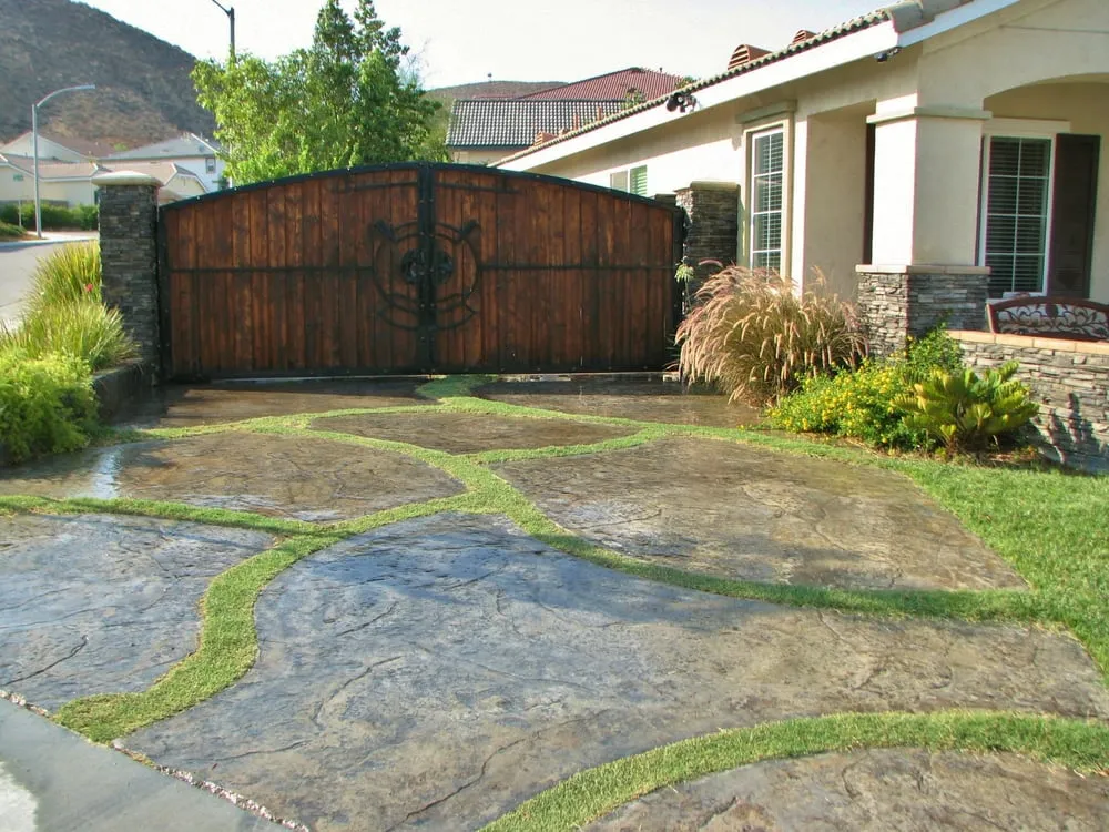 Affordable landscape installation in Star, ID by J.R. Concrete & Landscape
