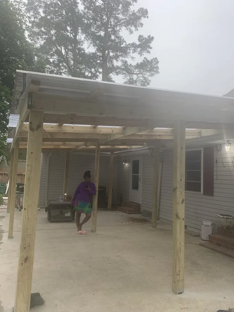 Custom landscape installation in Hebron, MD by J&R Enterprise Ventures