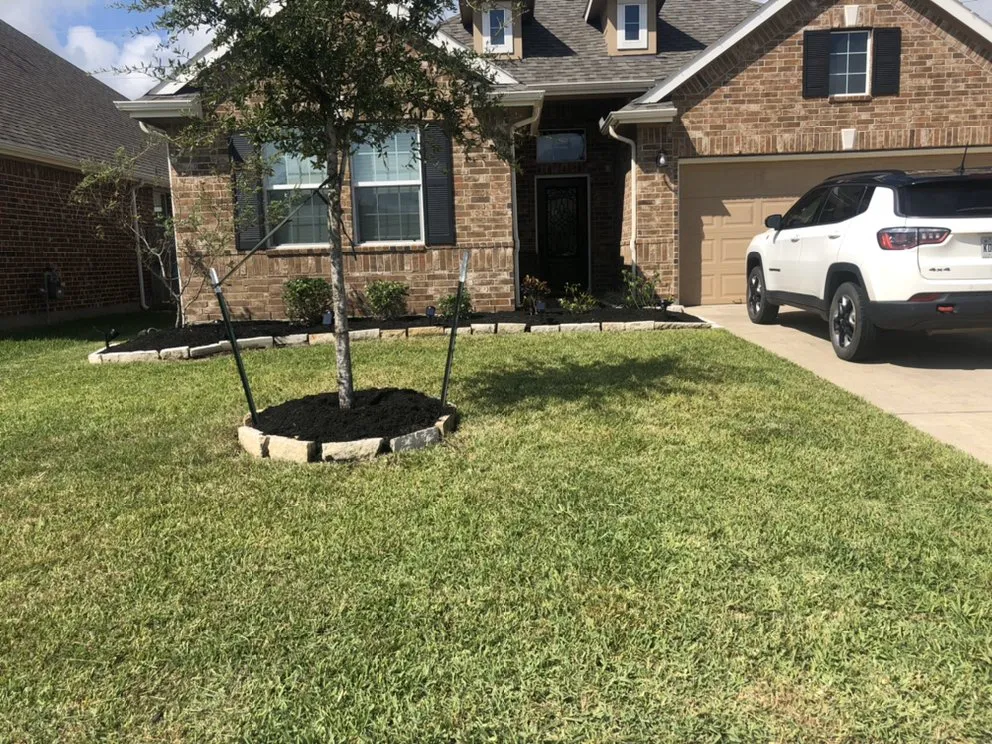 Top-rated garden landscaping in Crosby, TX by JR Flores Landscape Services